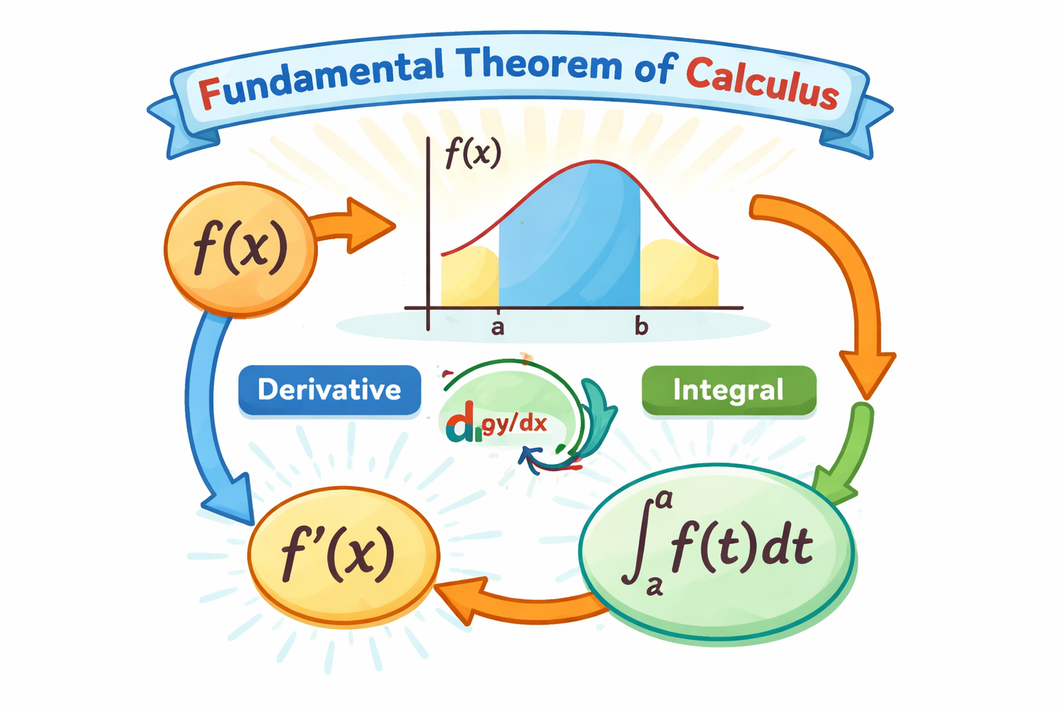 Fundamental Theorem of Calculus infographic