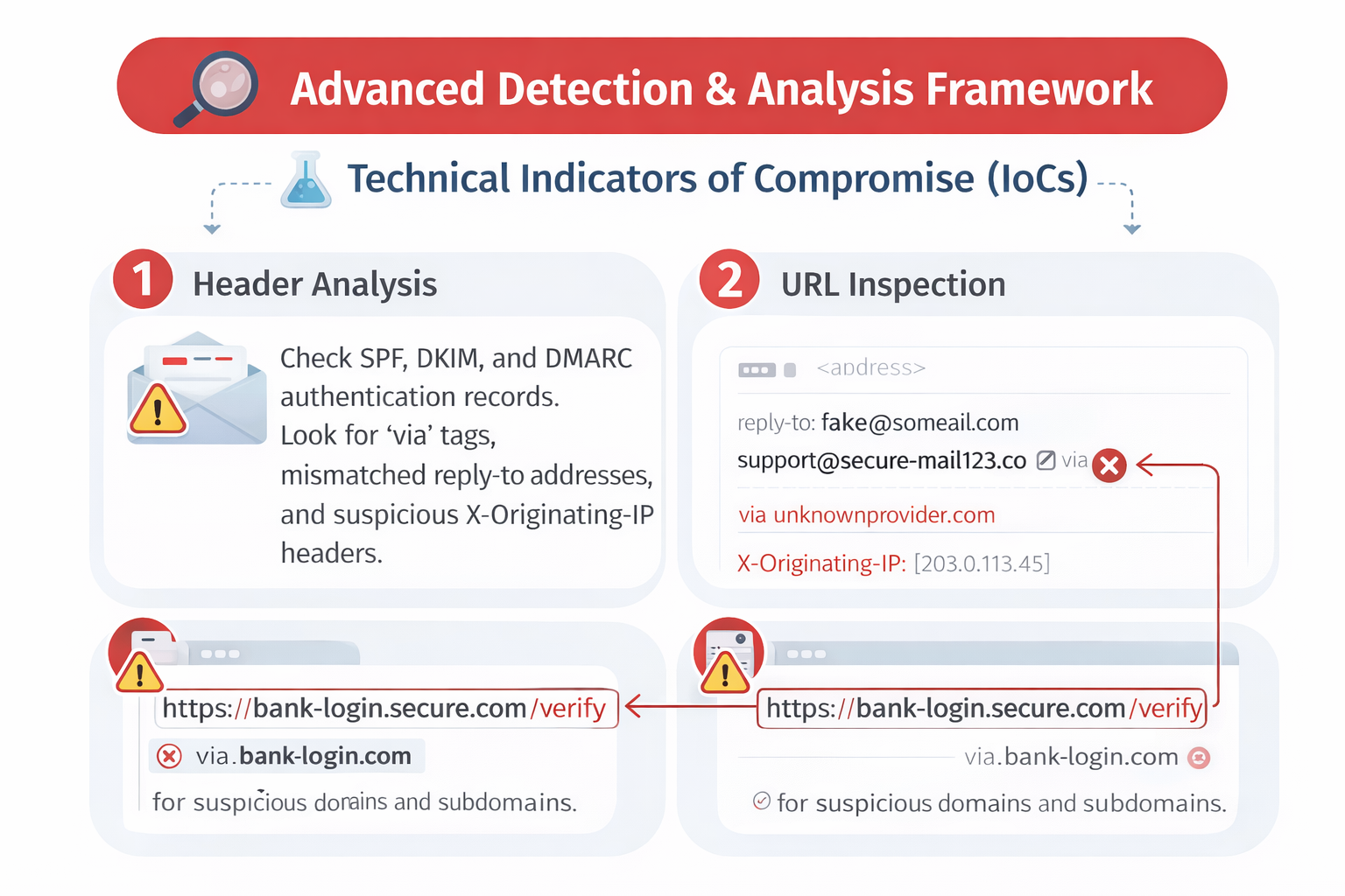 Advanced detection framework