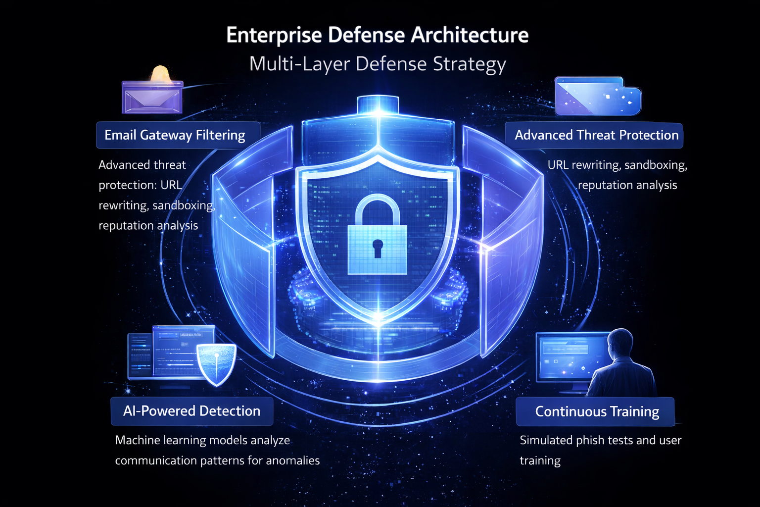 Enterprise defense architecture layers